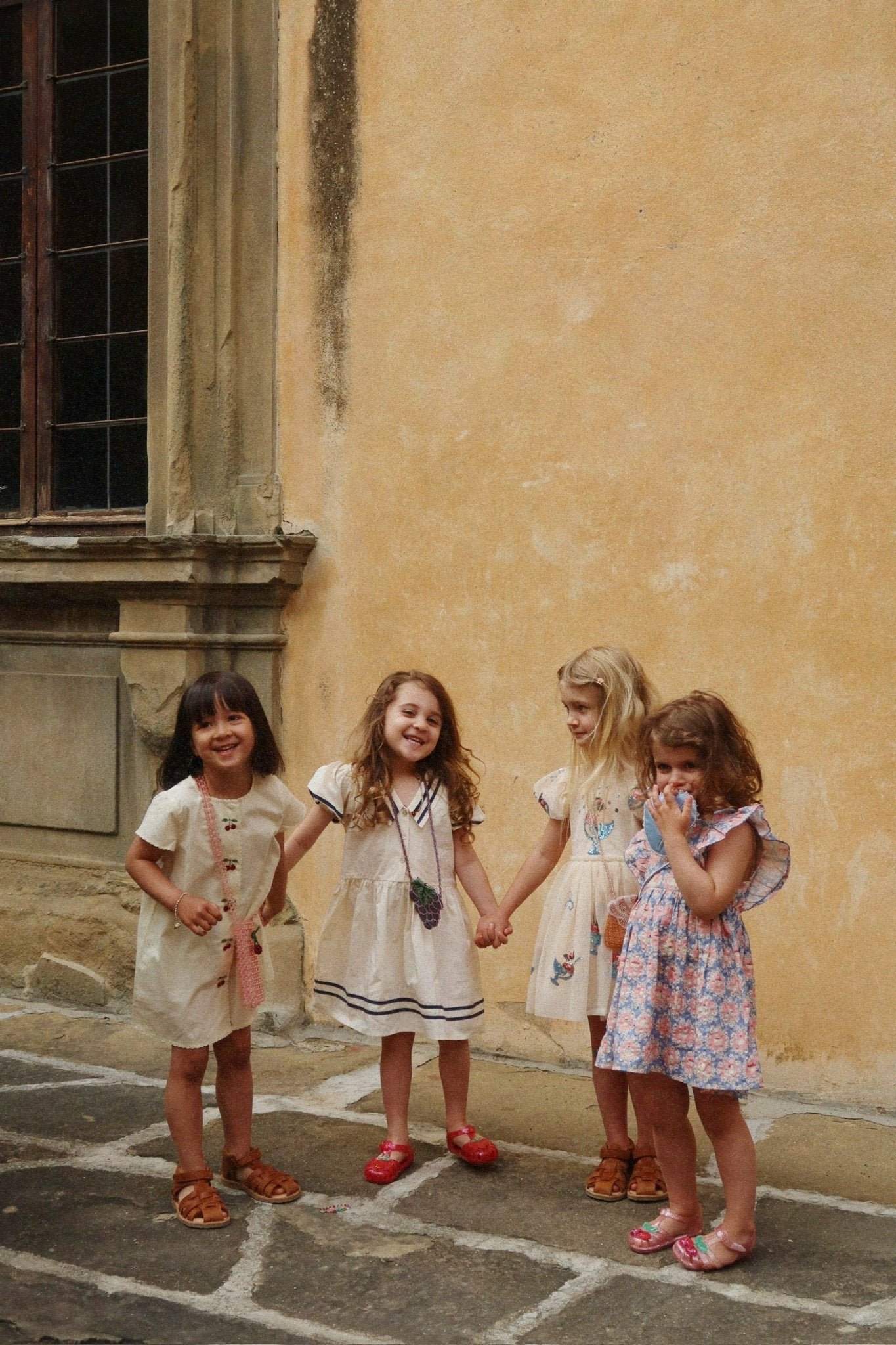 Konges Sløjd EVIA CHERRY DRESS - cloud cream Konges Sløjd New Collection