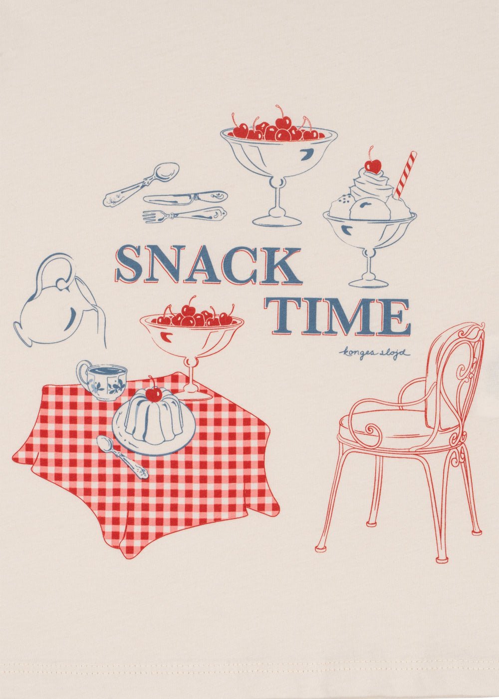 Konges Sløjd FAMO TEE - buttercream Konges Sløjd New Collection