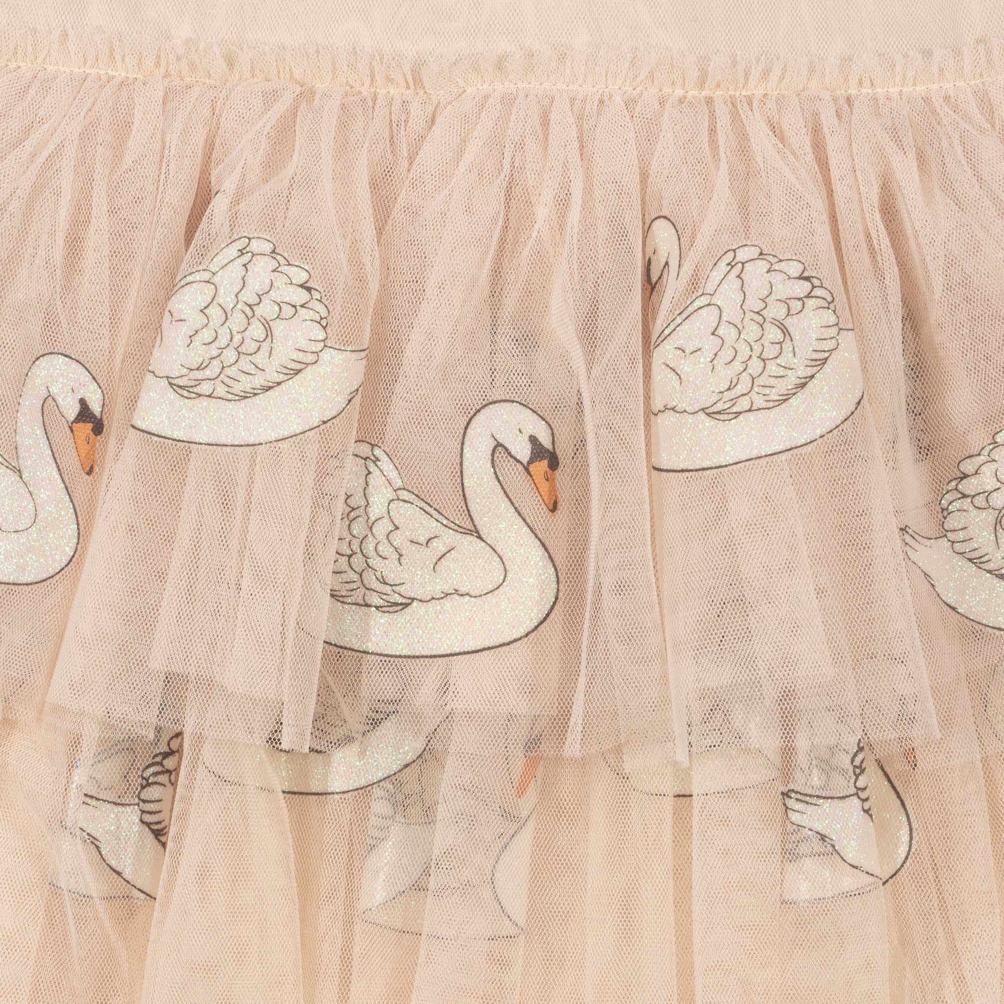 Konges Sløjd FAYETTE DRESS - swan glitter Konges Sløjd