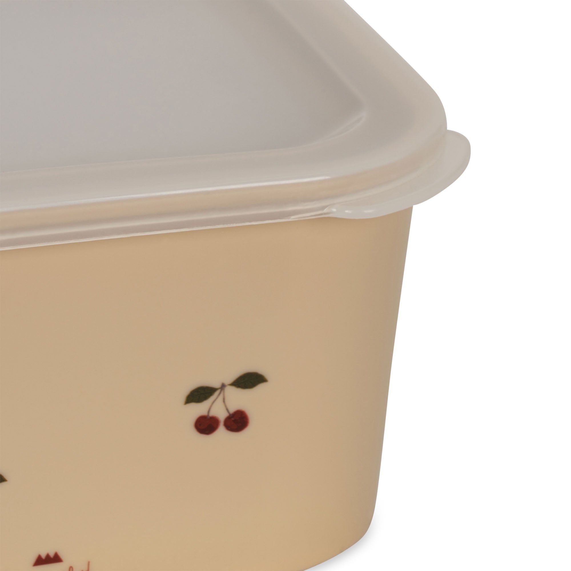 Konges Sløjd FOOD CONTAINER SET - CHERRY Konges Sløjd