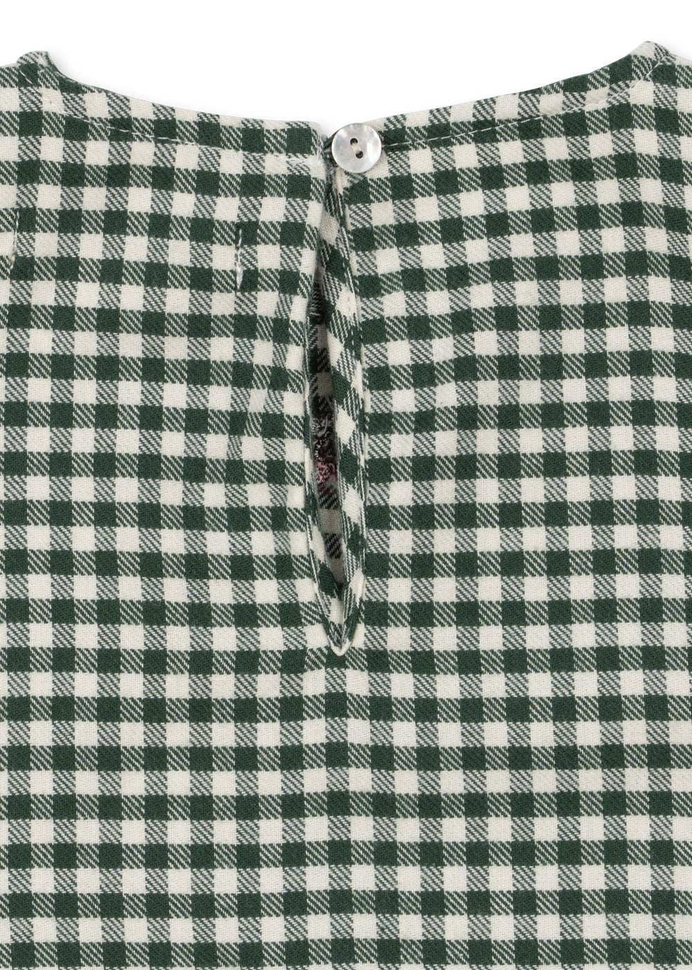 Konges Sløjd FORET DRESS - green check Konges Sløjd New Collection