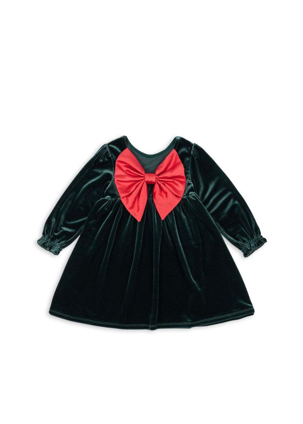 Konges Sløjd GIA BOW DRESS - pine grove Konges Sløjd New Collection