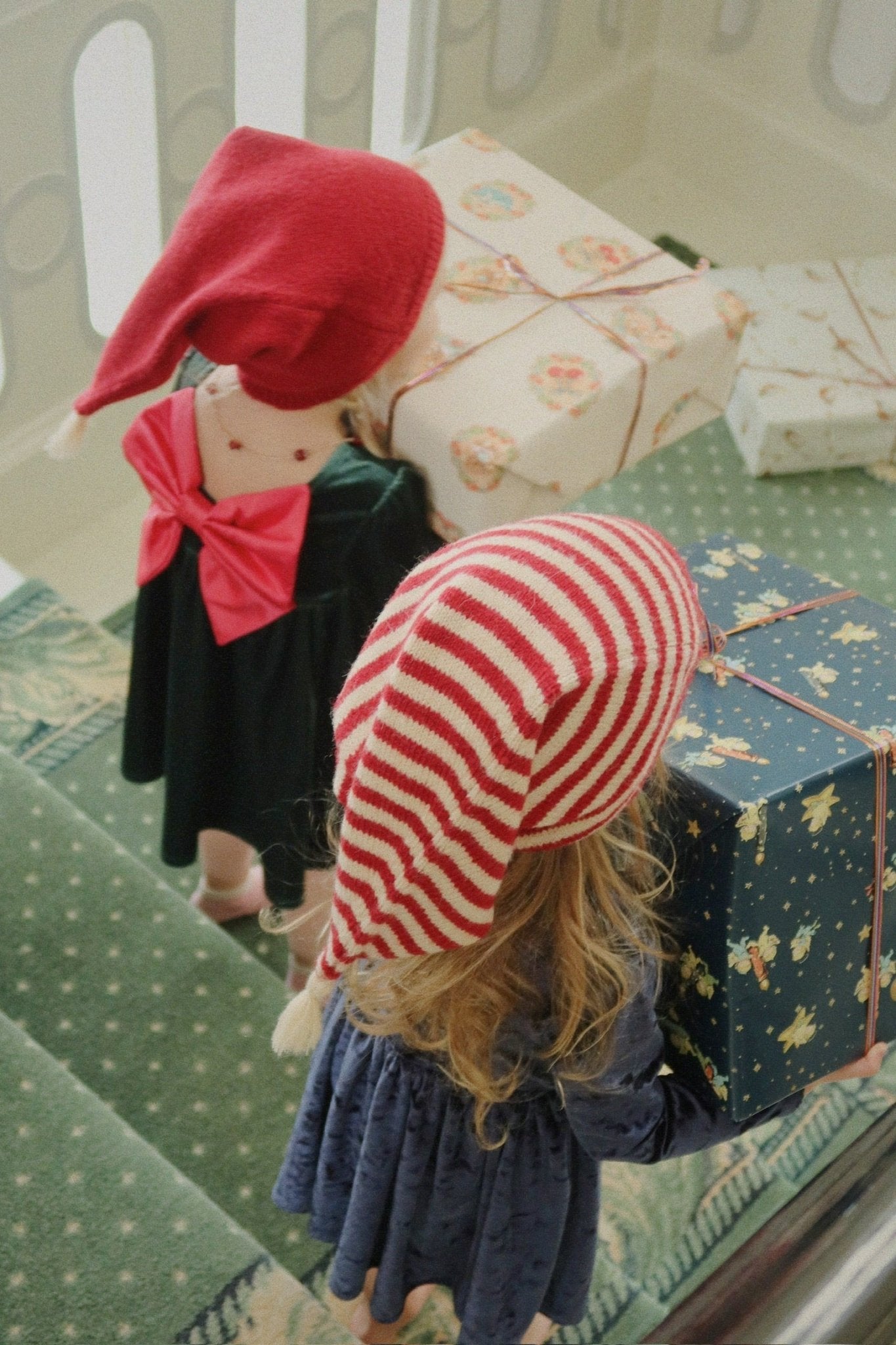 Konges Sløjd GIA BOW DRESS - pine grove Konges Sløjd New Collection