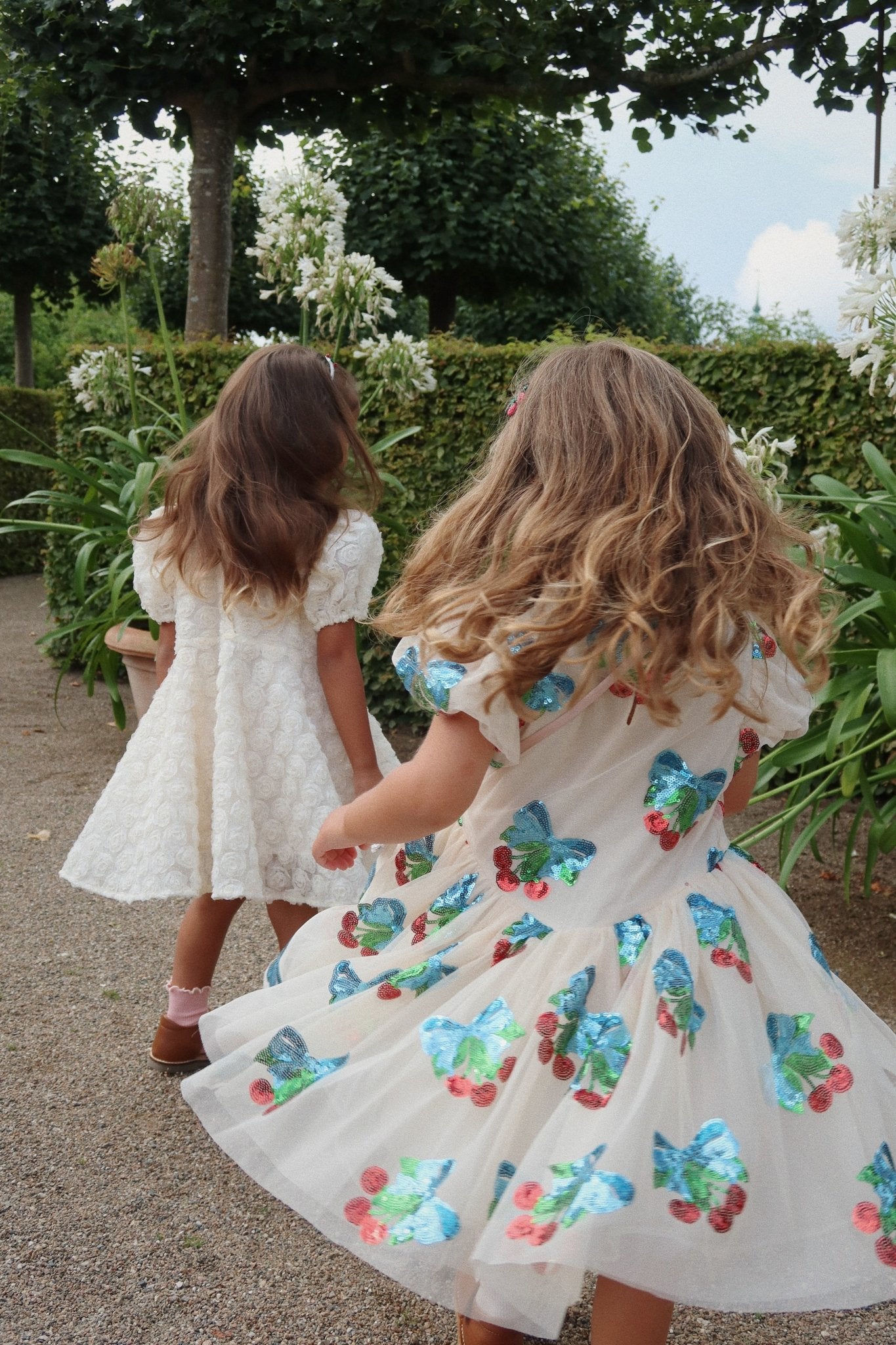 Konges Sløjd HEARTLILY DRESS GRS - amarena sequin Konges Sløjd