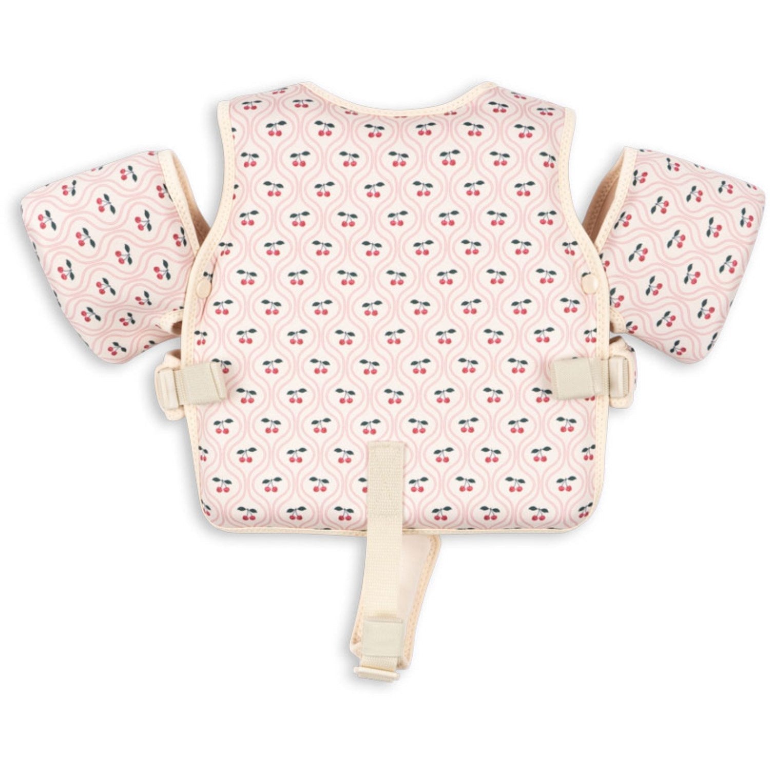 Konges Sløjd Hollis Swim vest with wing - Cherry Pink Motif Hollis Konges Sløjd