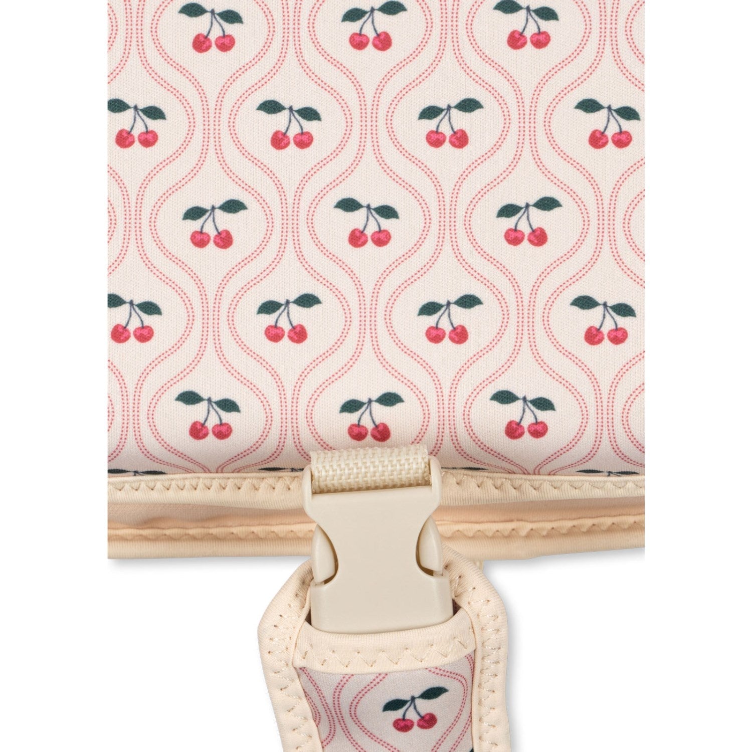 Konges Sløjd Hollis Swim vest with wing - Cherry Pink Motif Hollis Konges Sløjd