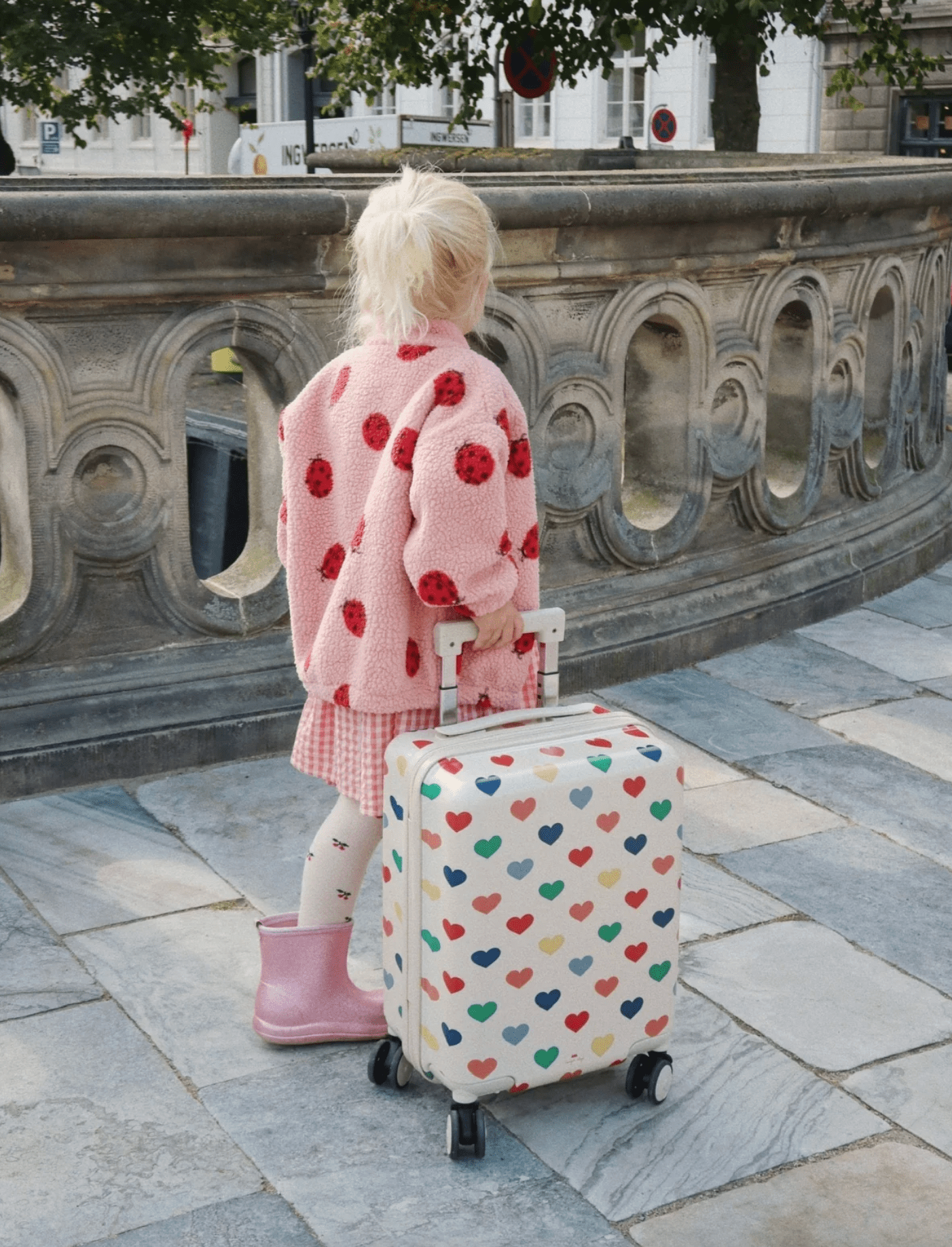 Konges Sløjd JODY TEDDY JACKET GRS - Ladybug Pink Konges Sløjd New Collection