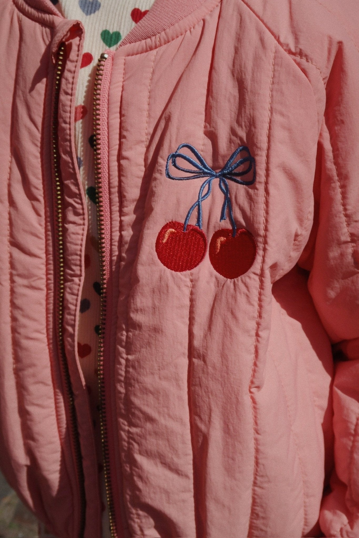 Konges Sløjd JUNO BOMBER JACKET - strawberry ice Konges Sløjd New Collection