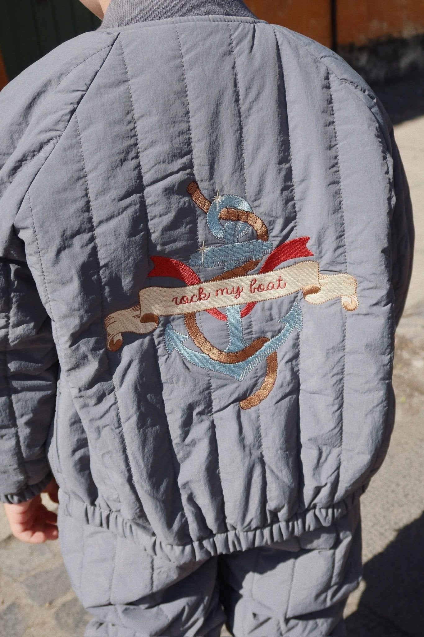 Konges Sløjd JUNO BOMBER JACKET - turbulence Konges Sløjd