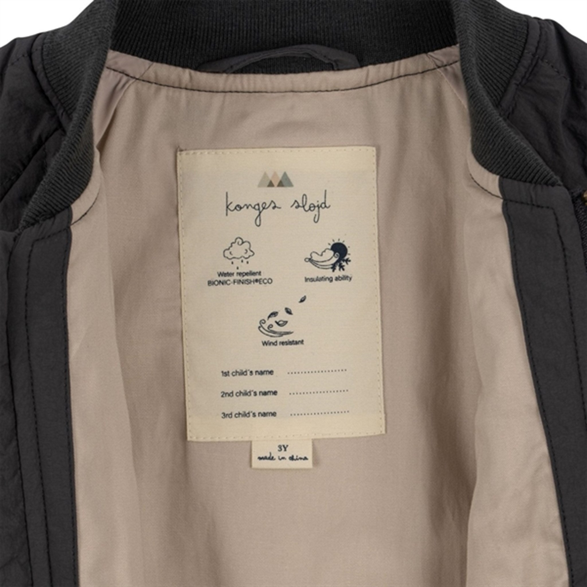 Konges Sløjd Juno Bomber Thermo Jacket Magnet Konges Sløjd