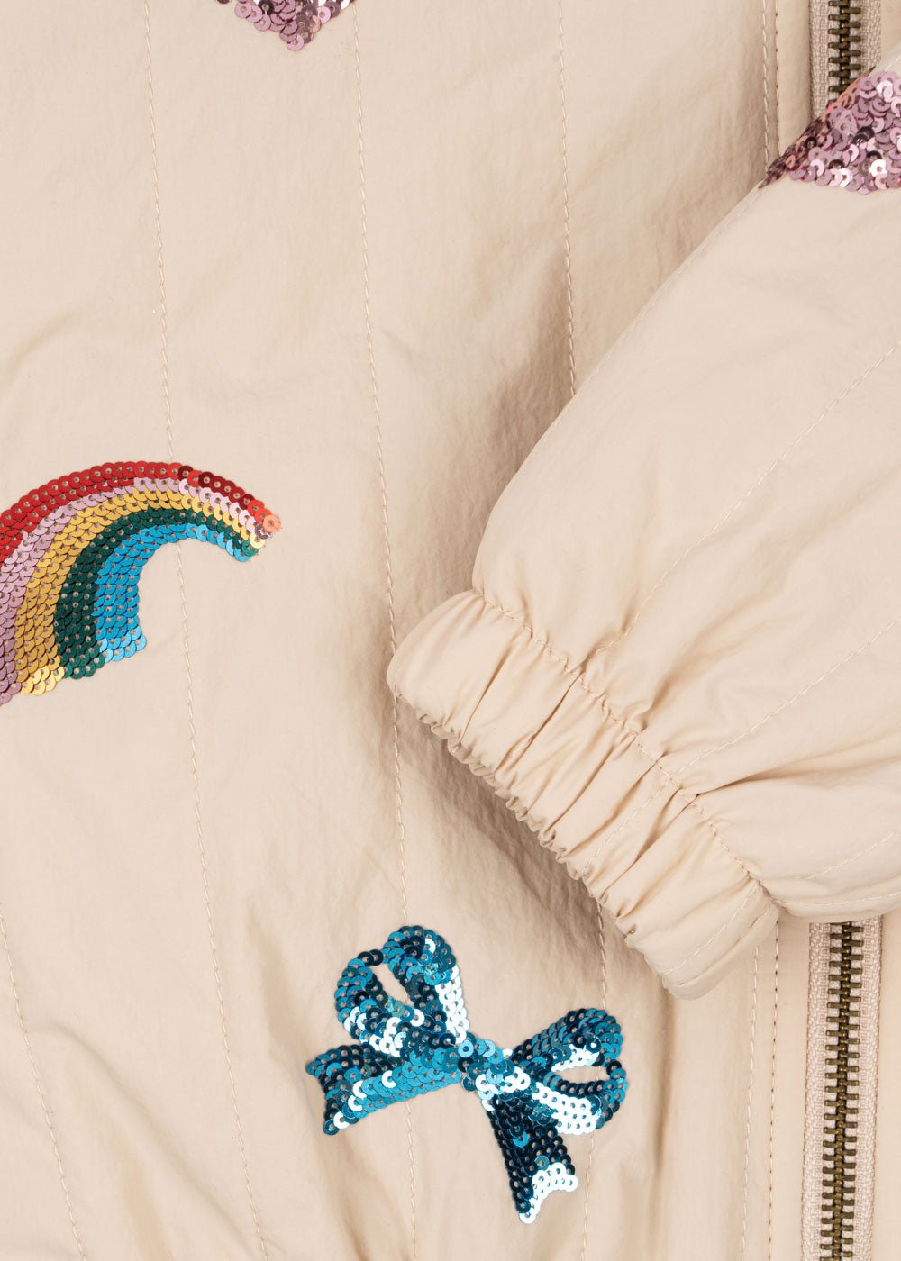 Konges Sløjd JUNO SEQUIN BOMBER JACKET - smoke gray Konges Sløjd New Collection
