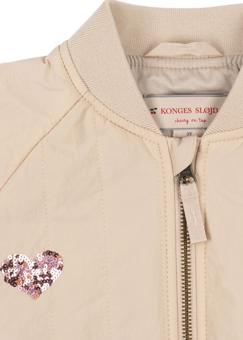 Konges Sløjd JUNO SEQUIN BOMBER JACKET - smoke gray Konges Sløjd New Collection