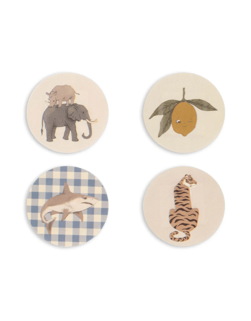 Konges Sløjd Kiss & Comfort Bandages, 24 - Pack - Blue Mix Konges Sløjd