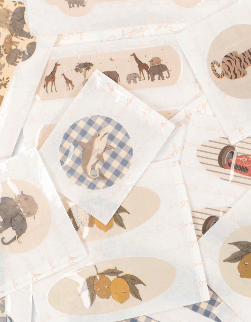 Konges Sløjd Kiss & Comfort Bandages, 24 - Pack - Blue Mix Konges Sløjd