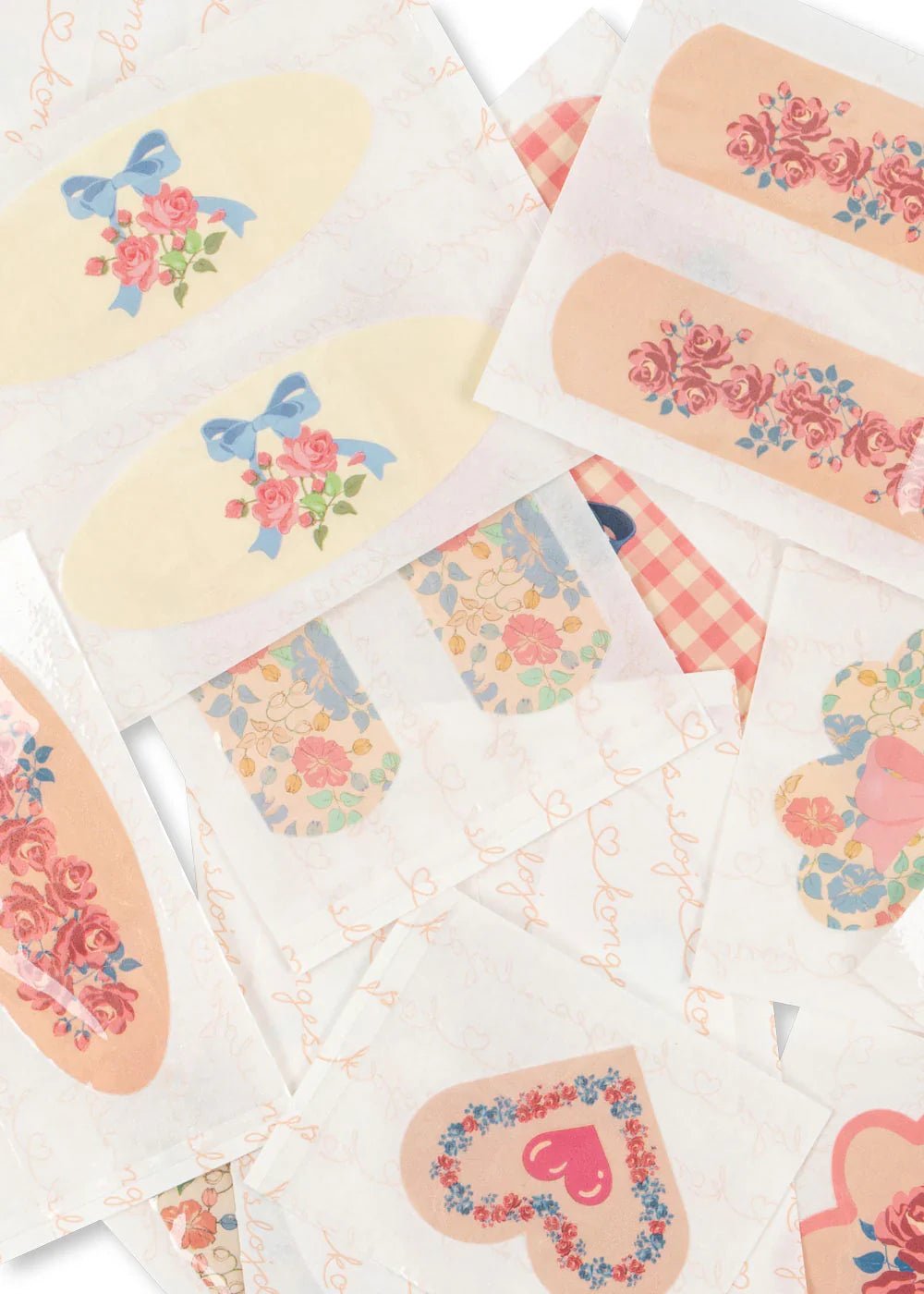 Konges Sløjd Kiss & Comfort Bandages, 24 - Pack - Pink Mix Konges Sløjd