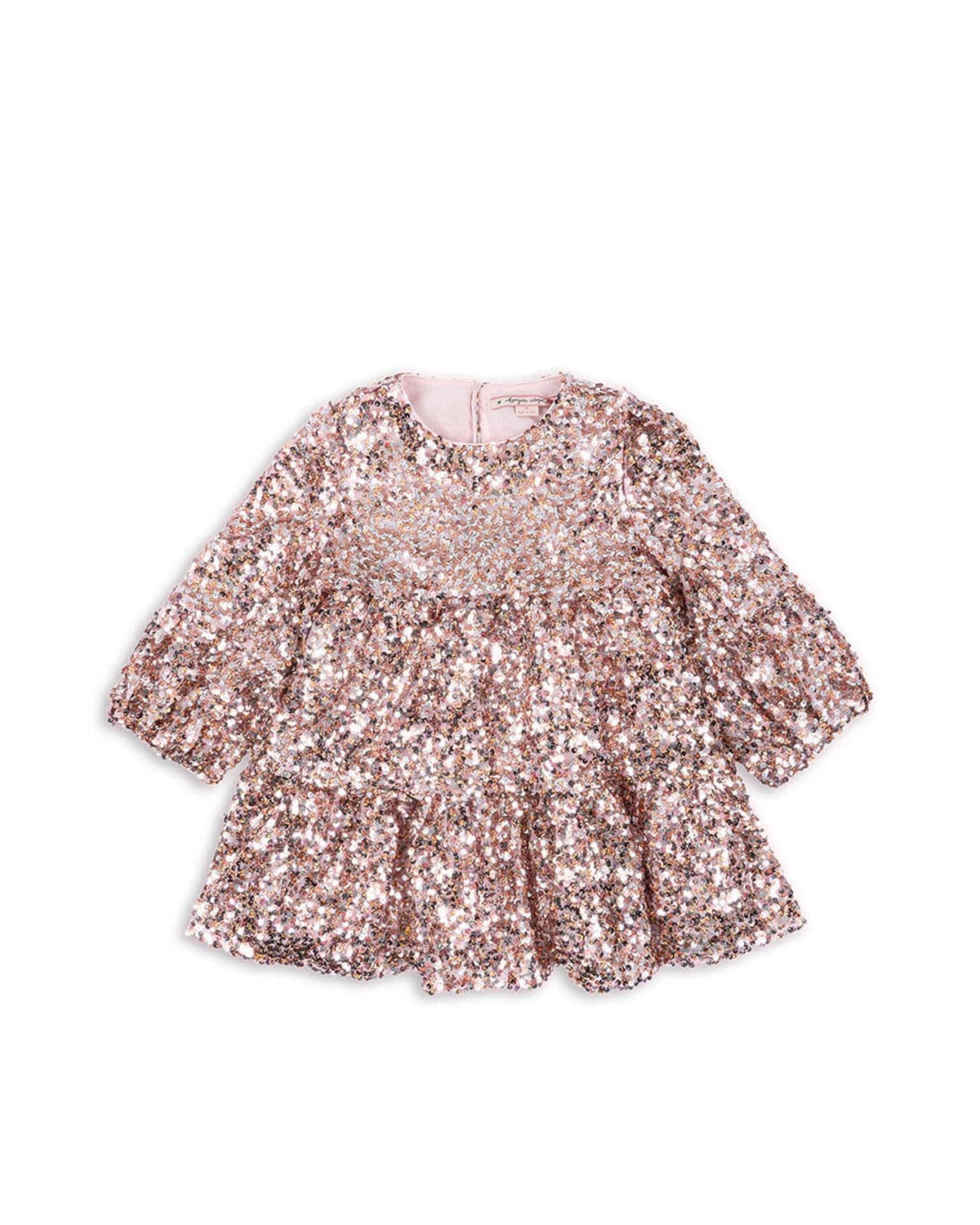 Konges Sløjd Lila Sequina Dress GREY/ROSA konges sløjd