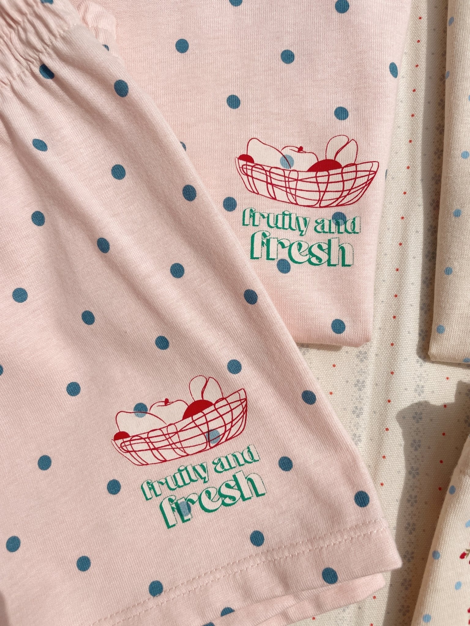 Konges Sløjd LIN TEE SET - rosewater dot Konges Sløjd New Collection