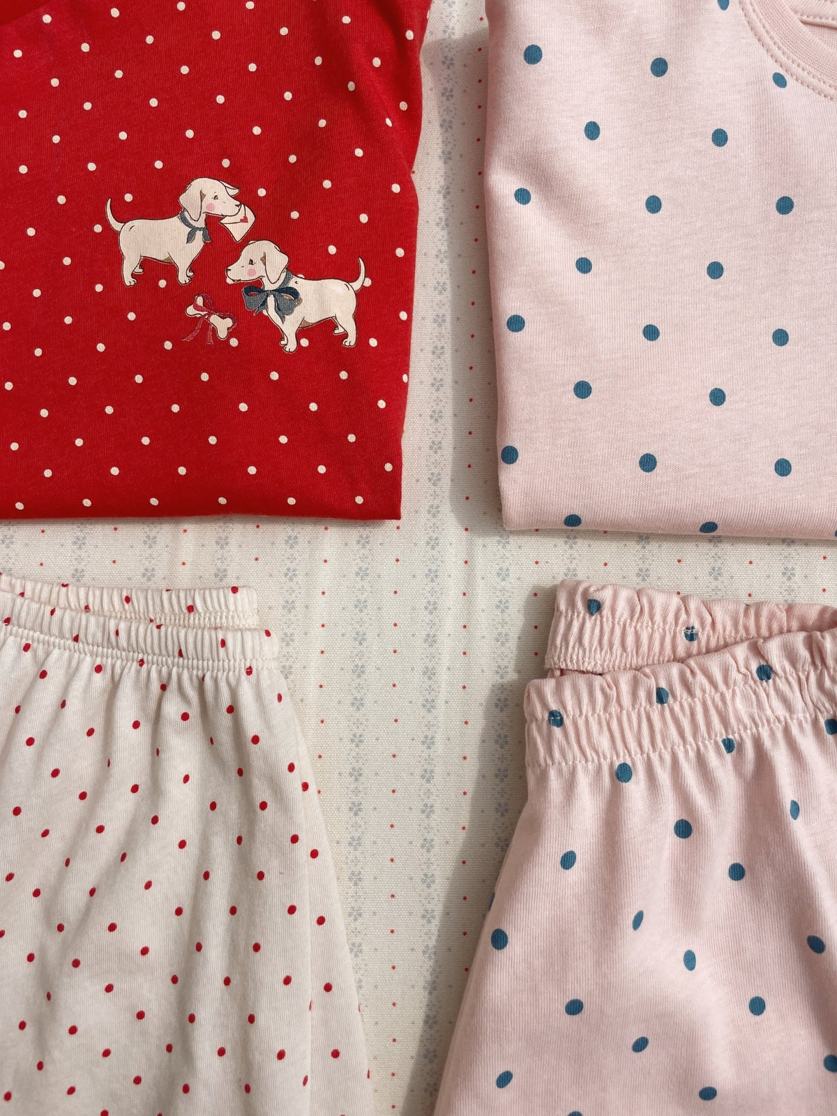 Konges Sløjd LIN TEE SET - rosewater dot Konges Sløjd New Collection