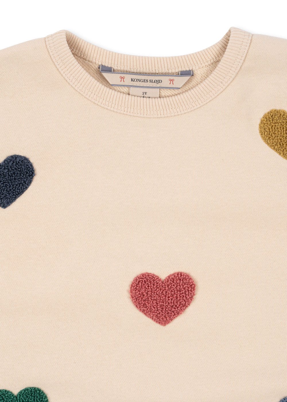 Konges Sløjd LOU SWEAT SHIRT - multi heart Konges Sløjd New Collection