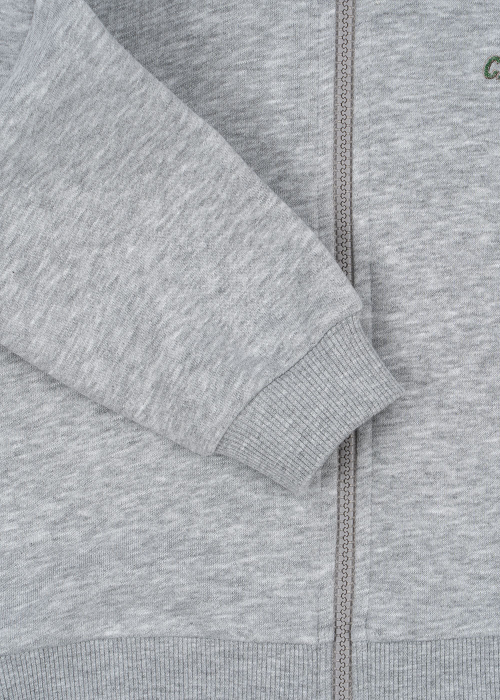 Konges Sløjd LOU SWEAT ZIP HOOD - grey melange Konges Sløjd