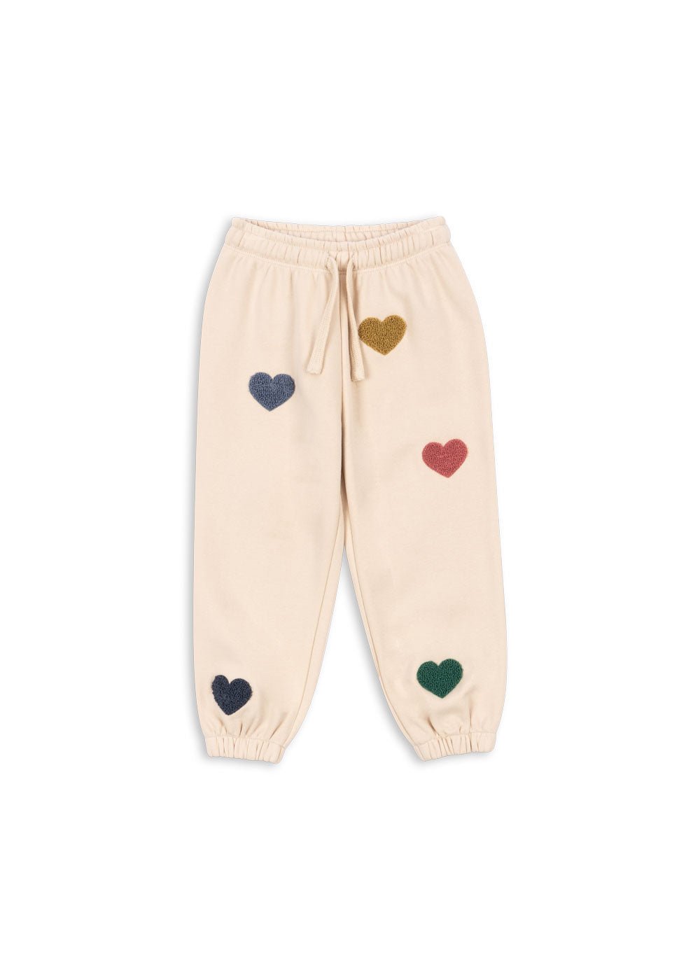 Konges Sløjd Lou Sweatpants – Multi Heart | Kids Organic Cotton Pants Konges Sløjd New Collection
