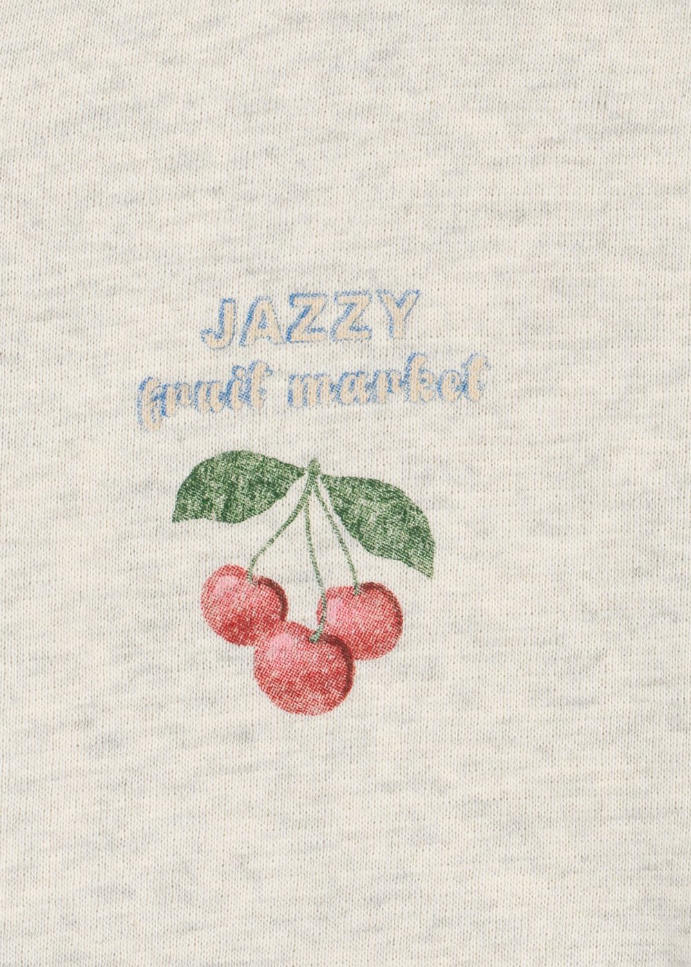 Konges Sløjd Loupy Zip Hoodie – Off White Melange Konges Sløjd New Collection