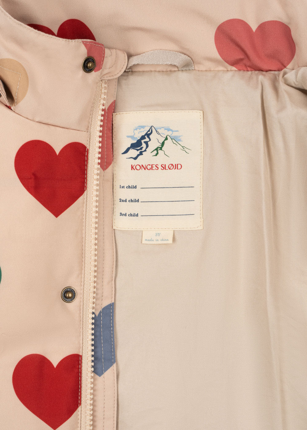 Konges Sløjd MAGNUM DOWN JACKET - bon coeur coloré Konges Sløjd New Collection