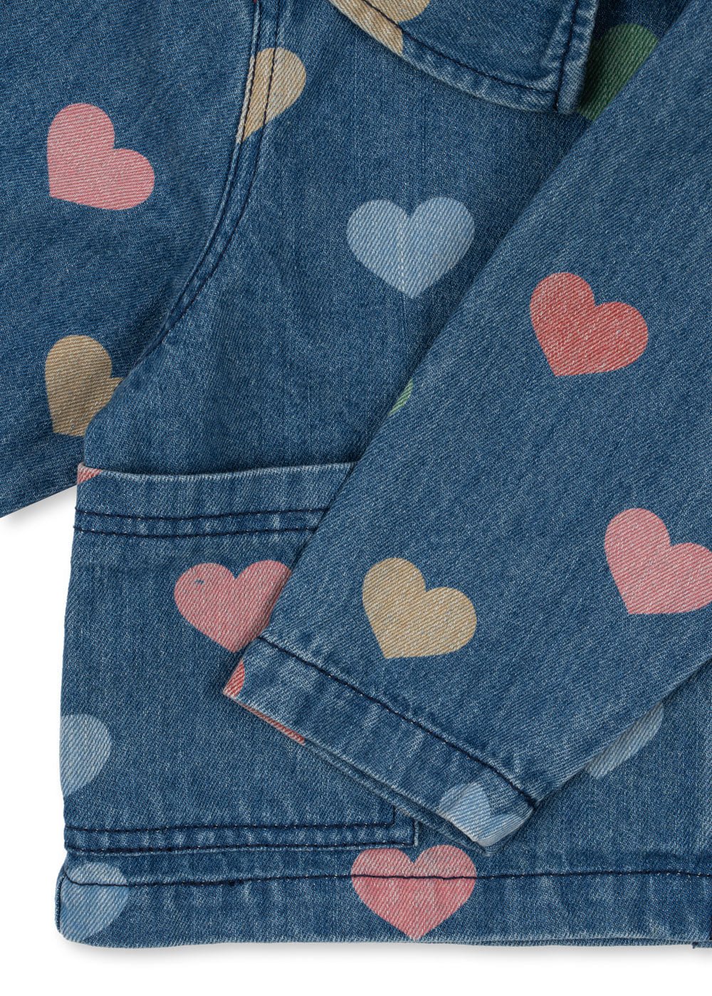 Konges Sløjd Magot Shirt – Bon Cœur Coloré | Organic Cotton Kids Shirt Konges Sløjd New Collection