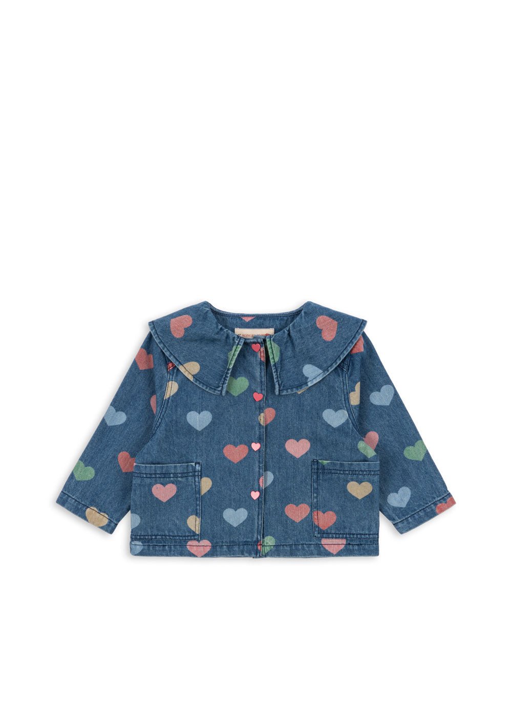 Konges Sløjd Magot Shirt – Bon Cœur Coloré | Organic Cotton Kids Shirt Konges Sløjd New Collection