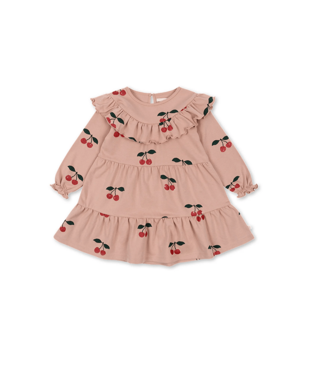 Konges Sløjd Malli Glitter Dress Gots - Cherry Ma Grande Cerise konges sløjd