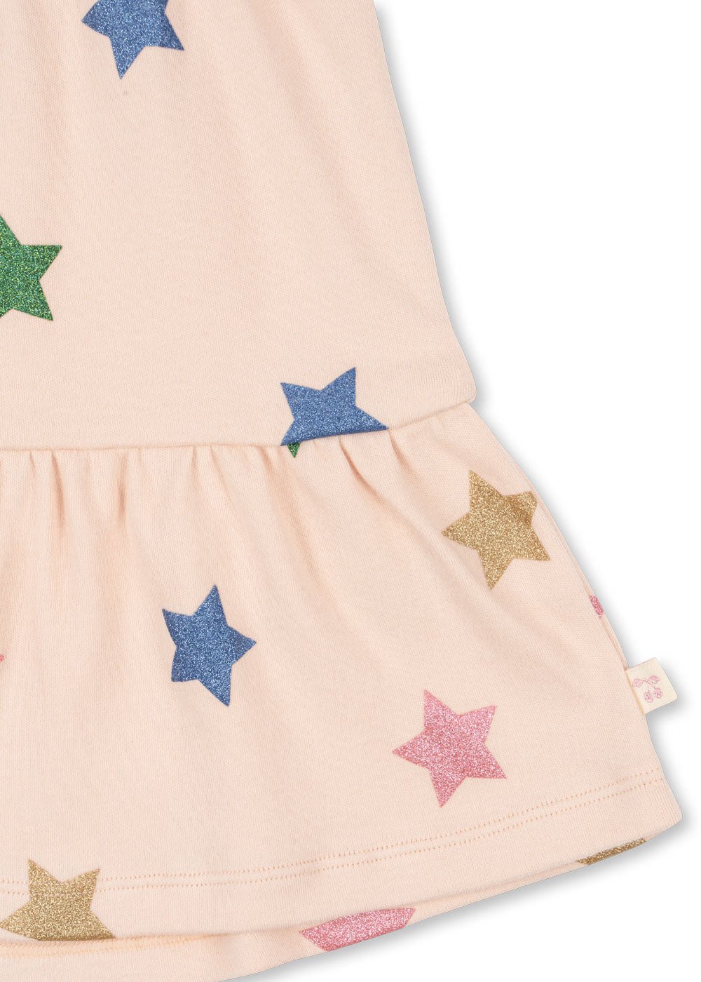 Konges Sløjd MALLI GLITTER DRESS GOTS - STAR GLITTER Konges Sløjd