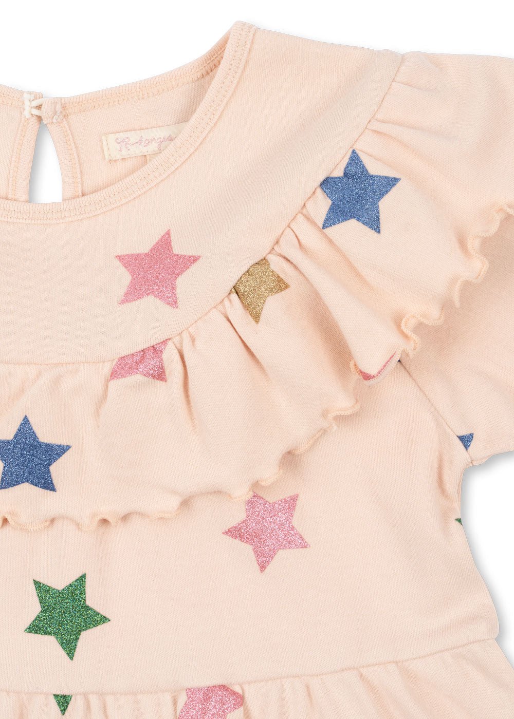 Konges Sløjd MALLI GLITTER DRESS GOTS - STAR GLITTER Konges Sløjd
