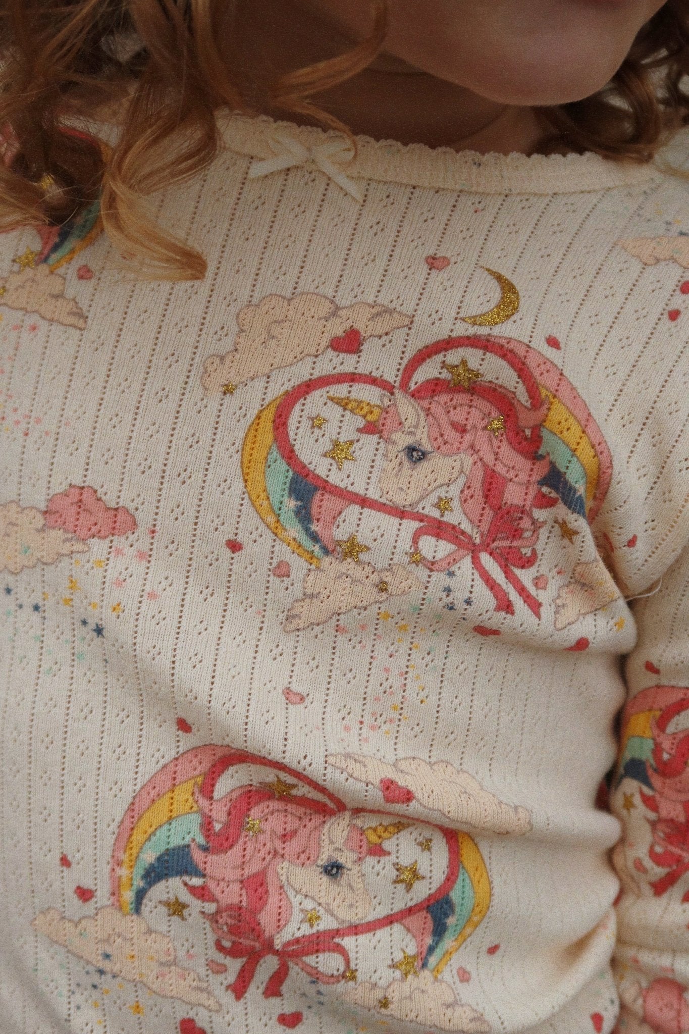 Konges Sløjd Minnie Glitter Blouse GOTS - Horn Stars Konges Sløjd