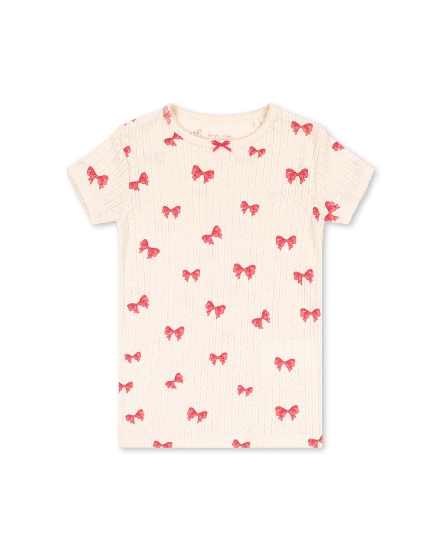 Konges Sløjd Minnie Tee – Rosia Bow konges sløjd