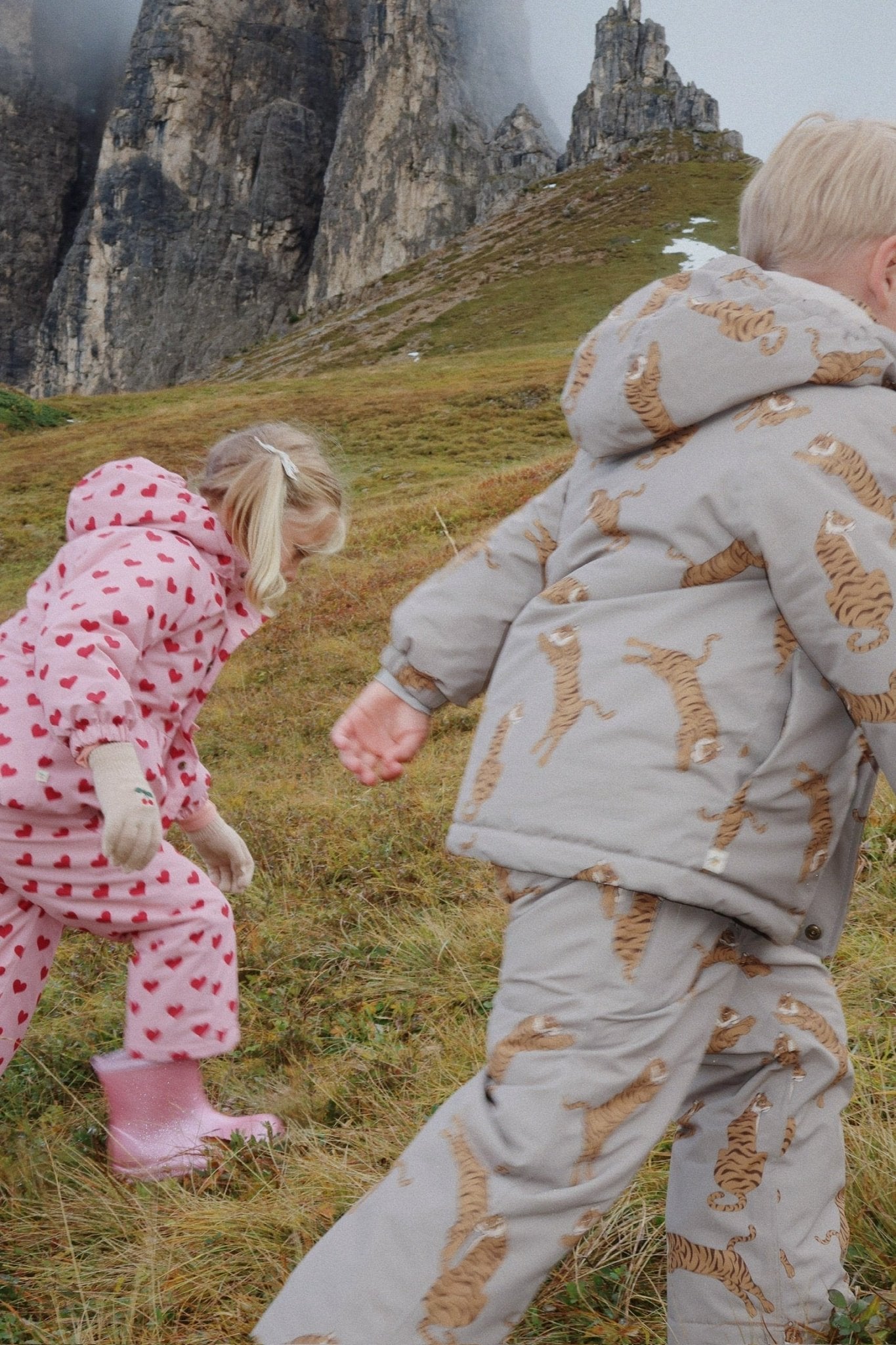 Konges Sløjd MISMOU SNOW PANTS - tiger oak Konges Sløjd