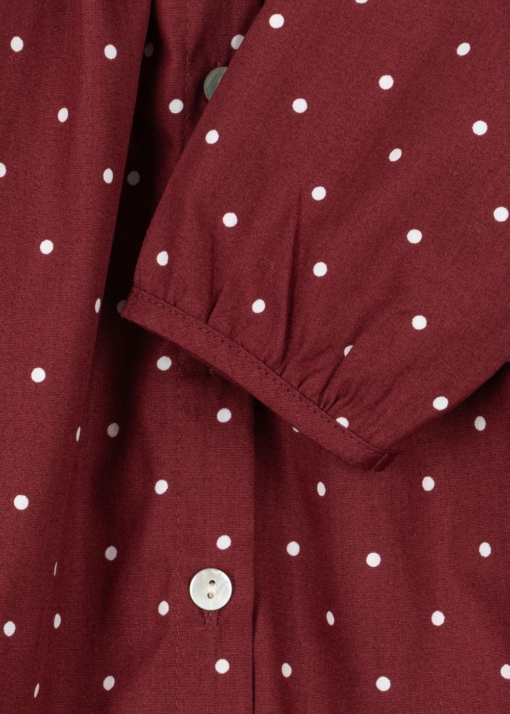 Konges Sløjd MUNA DRESS - cabernet dot Konges Sløjd New Collection