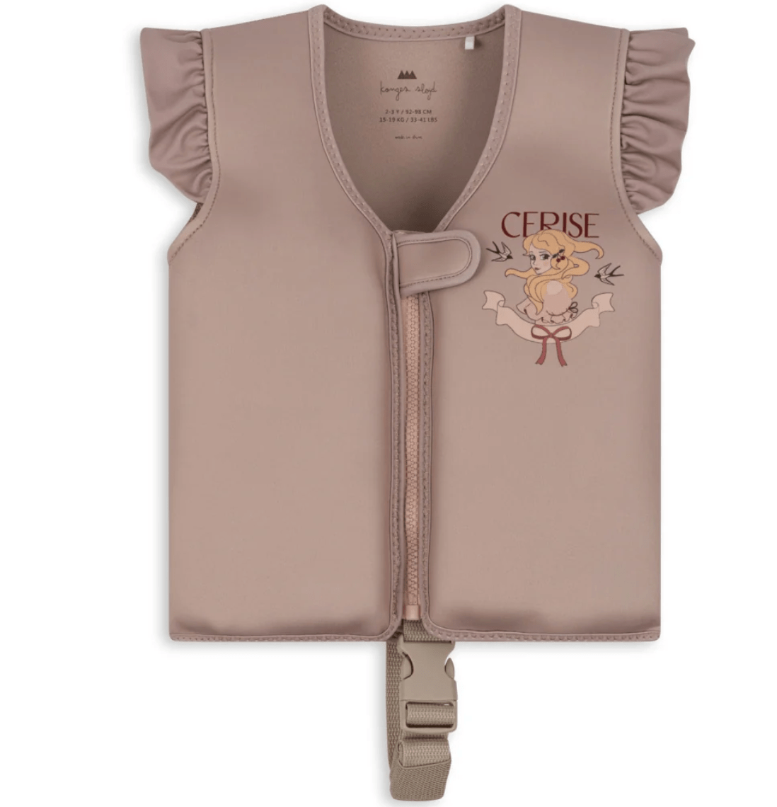 Konges Sløjd NEOPRENE FLOAT VEST FRILL - Princess Konges Sløjd
