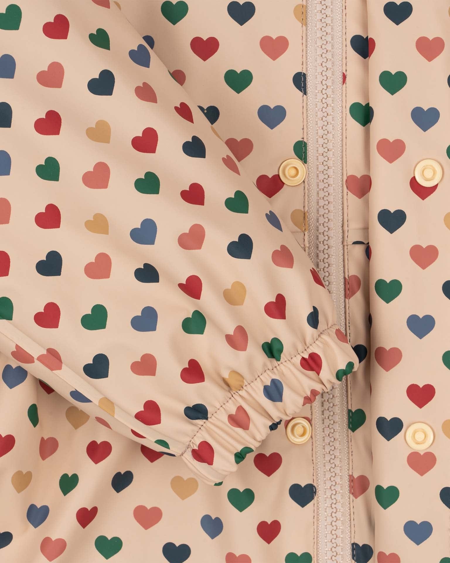 Konges Sløjd palme rainy set in coeur colorè frappe Konges Sløjd