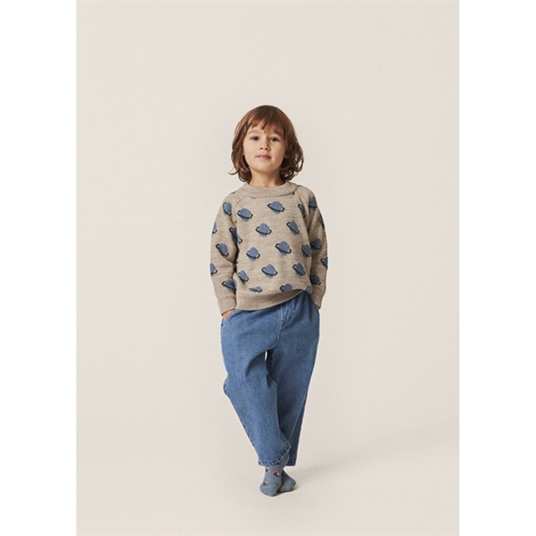 Konges Sløjd Planet Belou Knit Wool Blouse Konges Sløjd