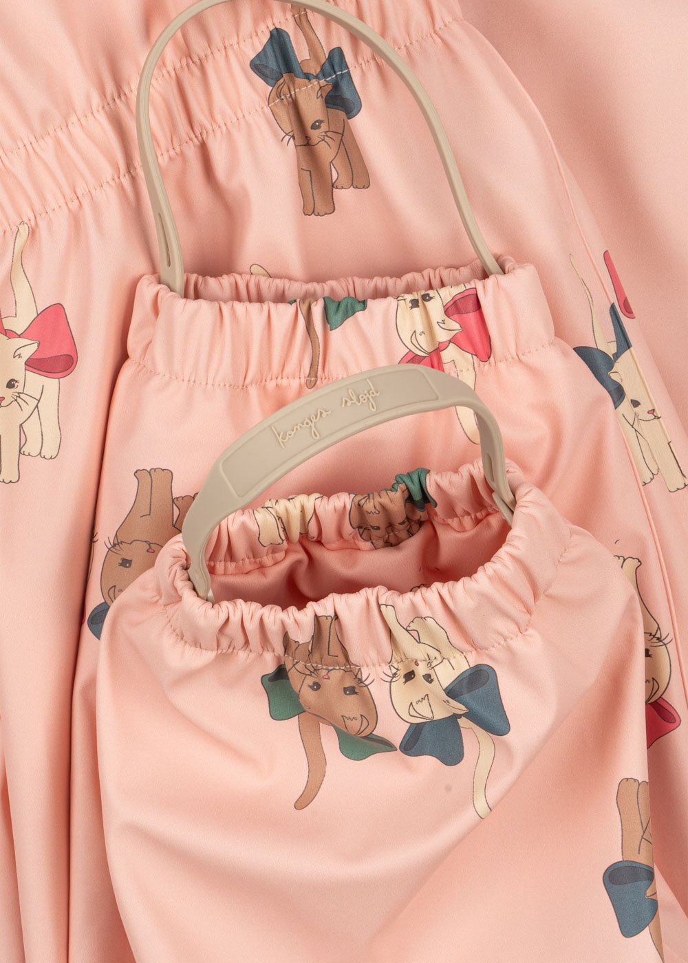 Konges Sløjd Rainy Palme Set Girl - bow kitty pink Konges Sløjd