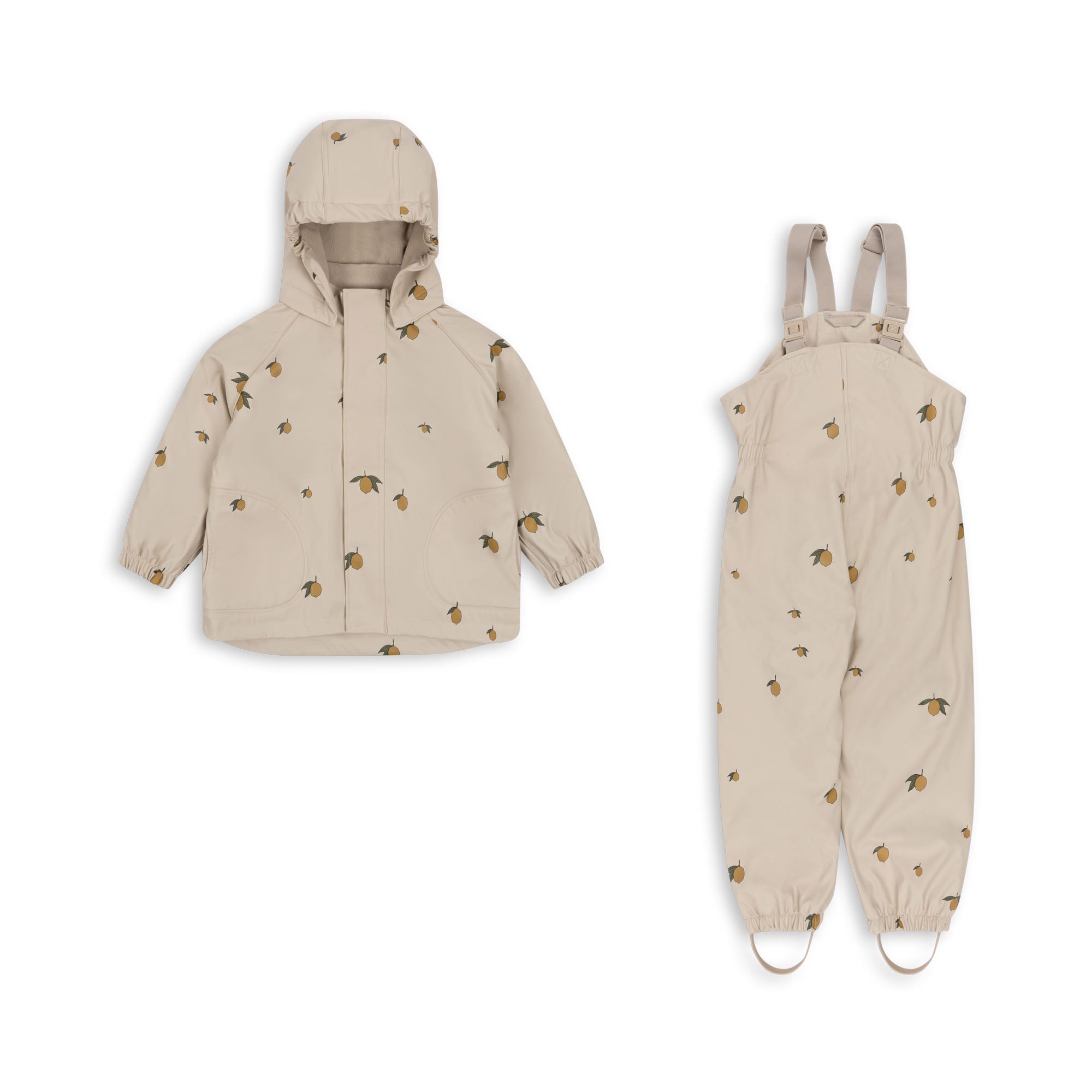 Konges Sløjd Rainy palme set - lemon Konges Sløjd
