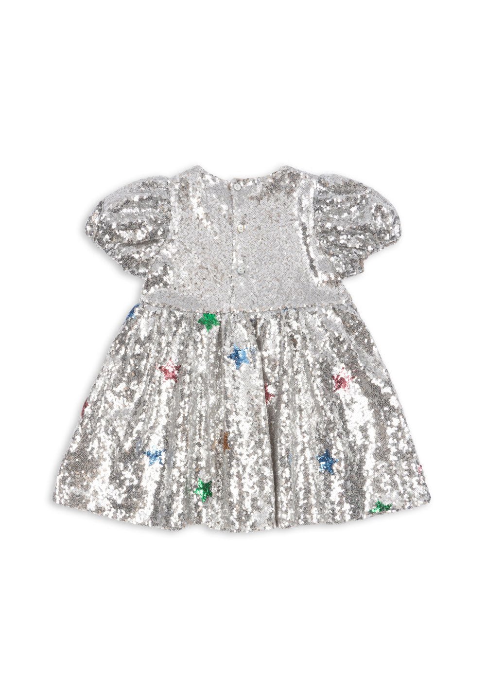 Konges Sløjd STARLA STARDUST DRESS - star sequin silver Konges Sløjd New Collection