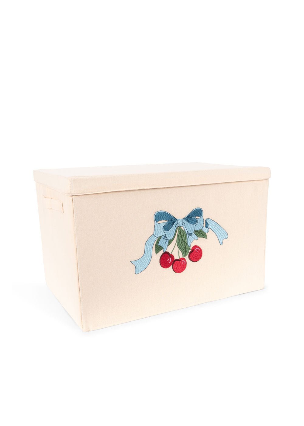 Konges Sløjd STORAGE BASKET LARGE - cherry bow Konges Sløjd