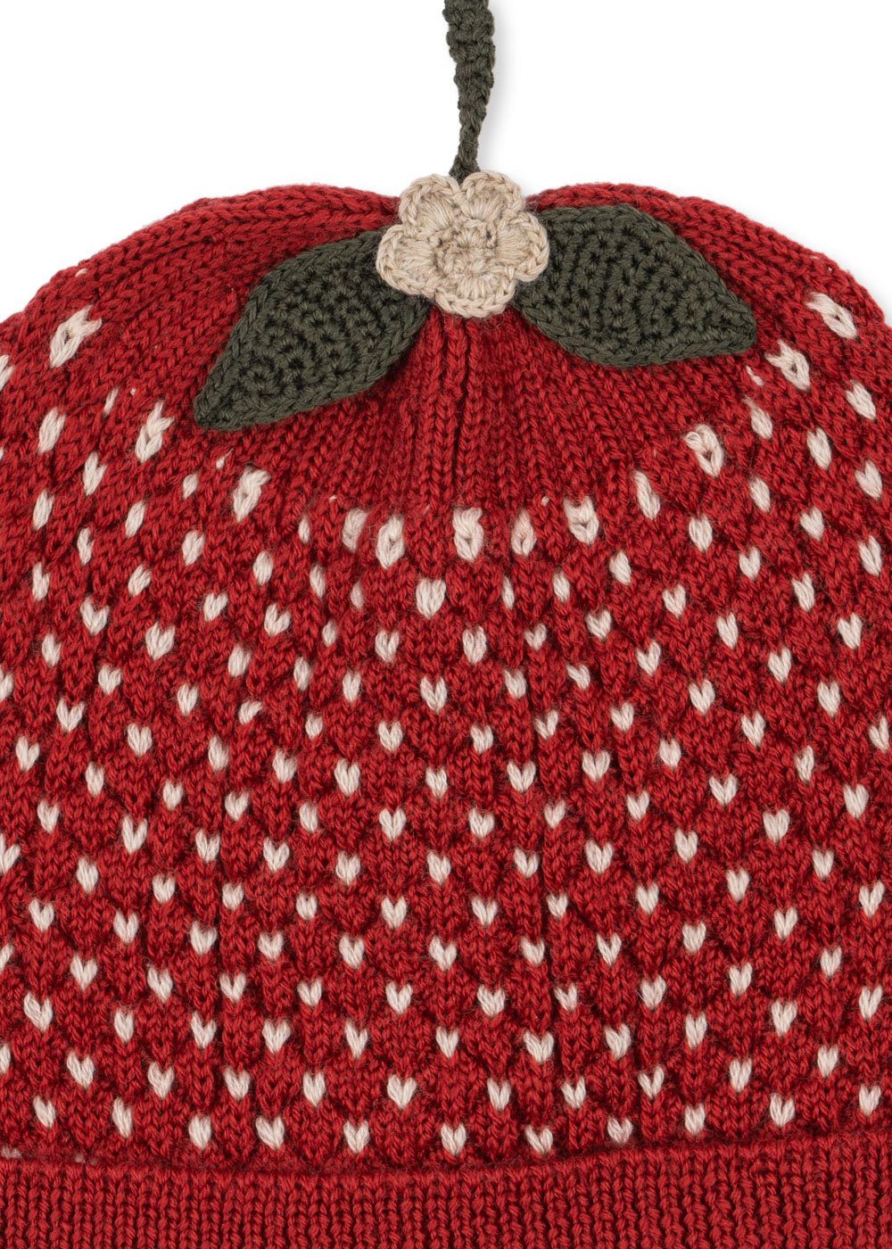 Konges Sløjd STRAWBERRY BEANIE - true red Konges Sløjd New Collection