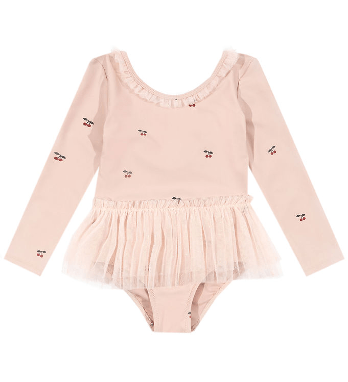 Konges Sløjd Strut LS Swimsuit Grs - Cherry Blush Konges Sløjd