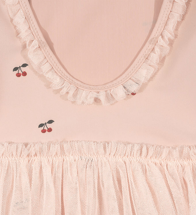 Konges Sløjd Strut LS Swimsuit Grs - Cherry Blush Konges Sløjd