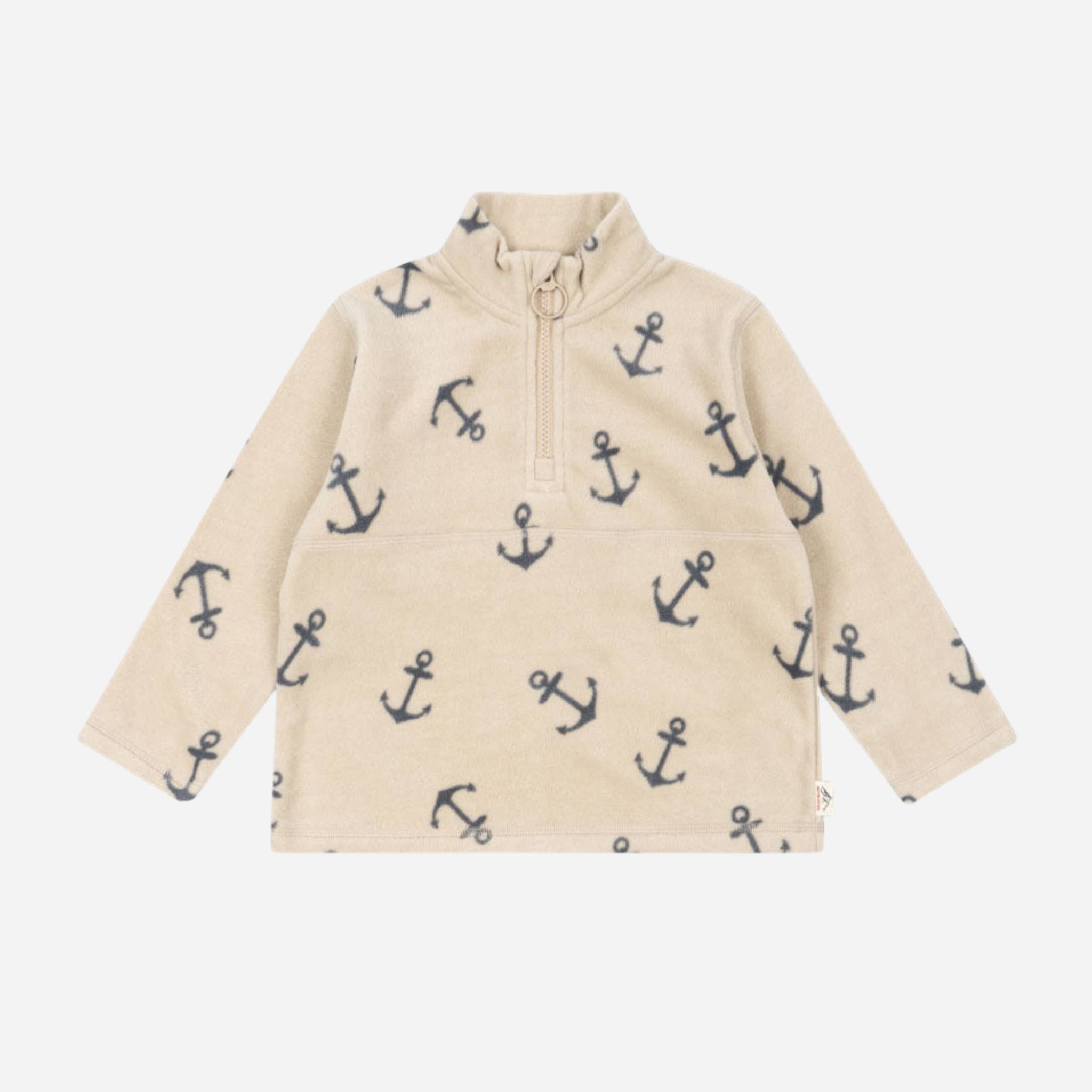 konges sløjd Tavi Fleece Sweatshirt - Anchor Konges Sløjd New Collection