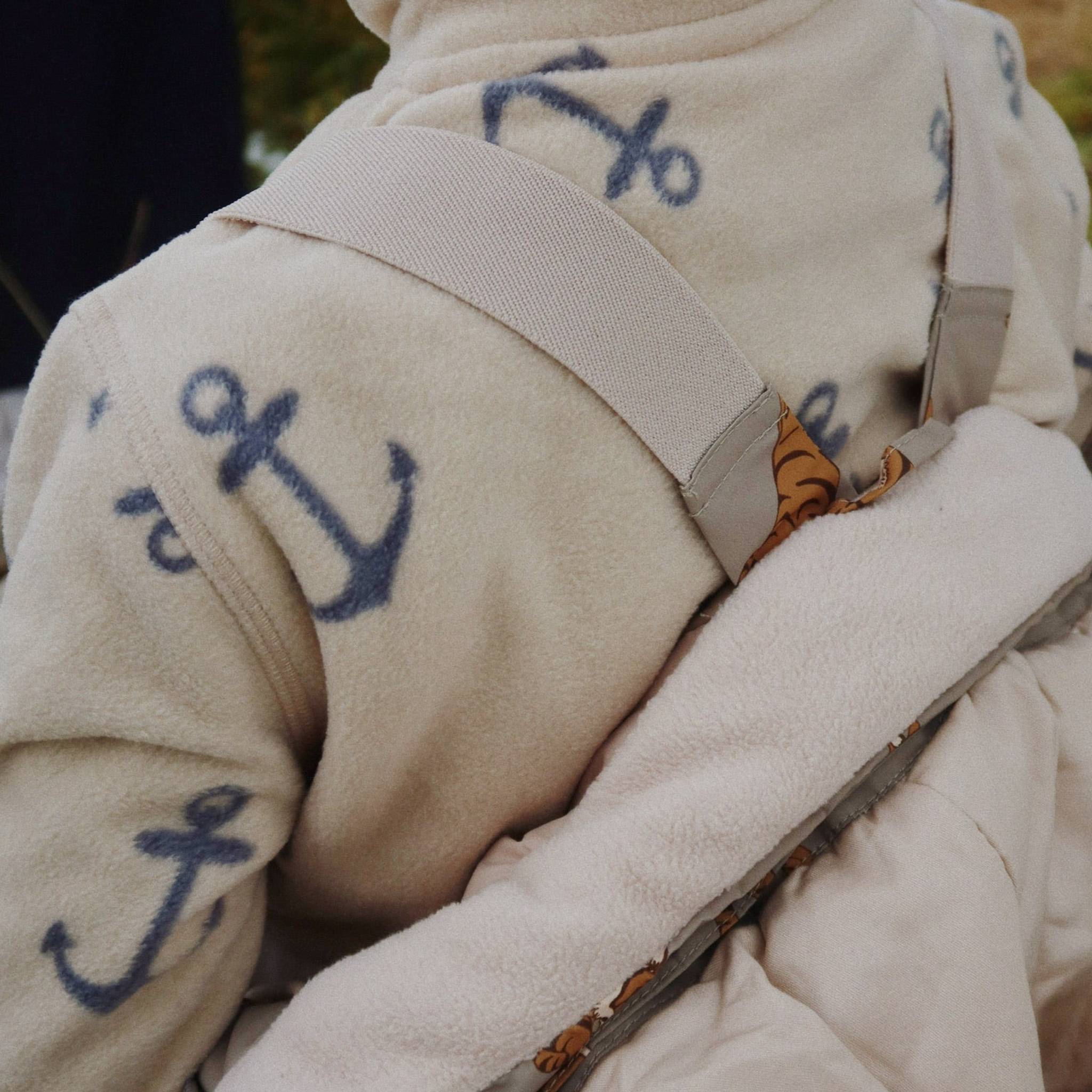 konges sløjd Tavi Fleece Sweatshirt - Anchor Konges Sløjd New Collection