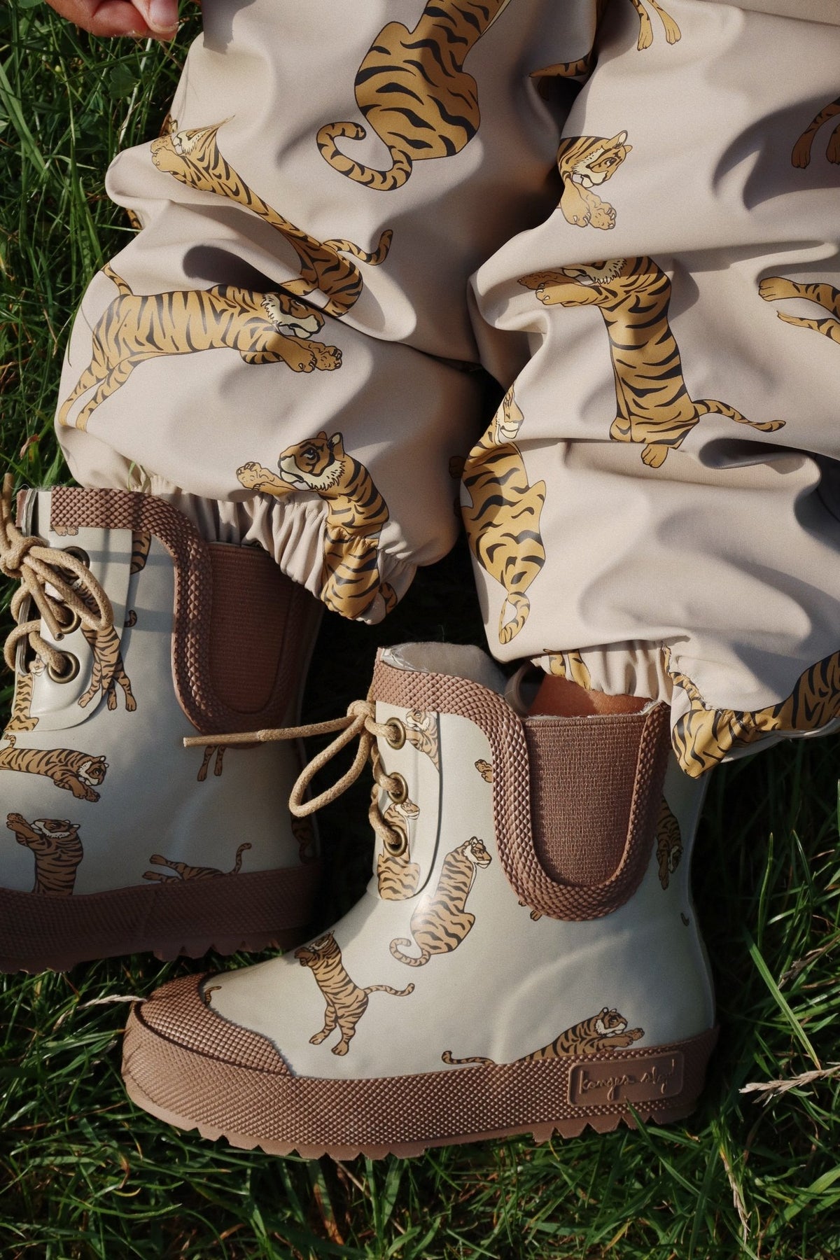 Konges Sløjd THERMO BOOTS PRINT - TIGER Konges Sløjd