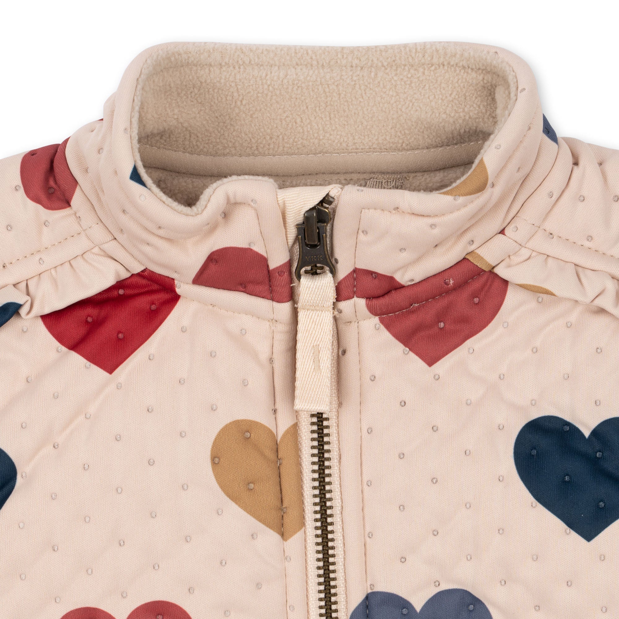 Konges Sløjd THERMO JACKET FRILL - bon coeur coloré Konges Sløjd